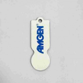 Metall Einkaufswagenlöser mit Logo | Individuell bedruc...